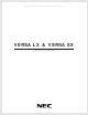 NEC VERSA LX Product Manual