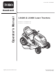 Toro LX420 13AX60RG744 Operator's Manual