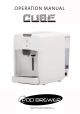 Pod Brewer CUBE 3A-C225E Operation Manual