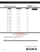 Sony KDL-32EX421 Service Manual