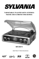 Sylvania SRCD873 Instruction Manual