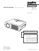 Sanyo PLC-SU31 Service Manual