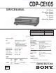 Sony CDP-CE105 Service Manual