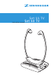 Sennheiser Set 55 TV Instruction Manual