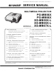 Sharp PG-MB56X Service Manual