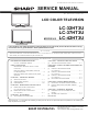 Sharp LC-32HT3U Service Manual