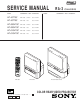 Sony KP-43T70C Service Manual