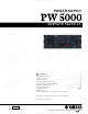 Yamaha pw 5000 Service Manual