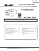 Sharp XG-NV2SB Service Manual