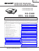 Sharp XG-C58X Service Manual