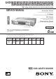 Sony SLV-ED10MPS Service Manual