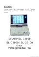 Sharp SL-C1000 Quick Start Manual