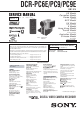 Sony DCR-PC6E Service Manual
