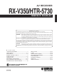 Yamaha RX-V350 Service Manual