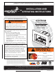 Continental Fireplaces CDI-30GN Installation And Operating Instructions Manual