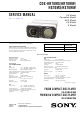Sony CDX-HR70MS Service Manual
