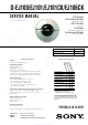 Sony D-EJ100 Service Manual