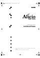 Ricoh Aficio 850 Operating Instructions Manual