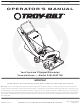 Troy-Bilt 24B-060F766 Operator's Manual