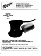 Milwaukee 6018 Operator's Manual