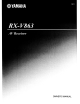Yamaha RX-V863 Owner's Manual
