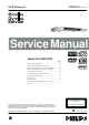 Philips DVD737 Service Manual