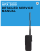 Motorola APX 3000 Detailed Service Manual