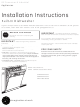 GE GLD6900 Series Installation Instructions Manual