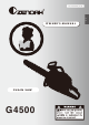Zenoah G4500 Owner's Manual