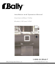 BALLY 500 Installation And Operation Manual