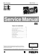 Philips FW-C155 Service Manual