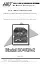Hall Research Technologies SC-VGA-2 Manual