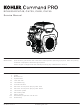 KOHLER COMMAND PRO ECH630 SERVICE MANUAL Pdf Download | ManualsLib