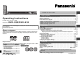 Panasonic DVD-K32 Operating Instructions Manual