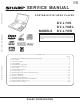 Sharp DV-L70S Service Manual