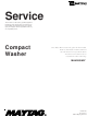 Maytag MAH2400AW Service Manual