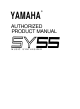 Yamaha SY55 Product Manual