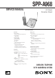 Sony SPP-A968 Service Manual