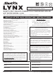 Slant/Fin LYNX LX-85 Installation And Operating Instructions Manual