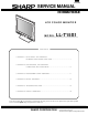 Sharp LL-T15S1 Service Manual