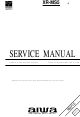 Aiwa XR-MS5 Service Manual