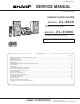 Sharp XL-3000 Service Manual