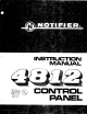 Notifier 4812 Instruction Manual
