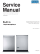Viking VDB325 Service Manual