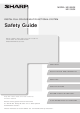 Sharp MX-2600N Safety Manual