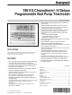 Honeywell T8611G Chronotherm IV Deluxe Manual