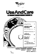Whirlpool RC8600XB Use And Care Manual