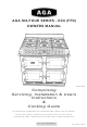 AGA DC6 Owner's Manual