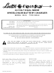 Lester 12610 Operating Instructions Manual