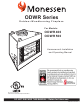 Monessen Hearth ODWR400 Homeowner's Installation And Operating Manual